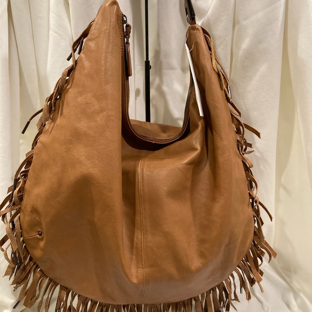 Kenneth Cole New York Camel Hobo